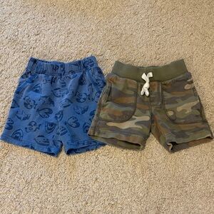 Set of 2 Cotton Toddler Shorts